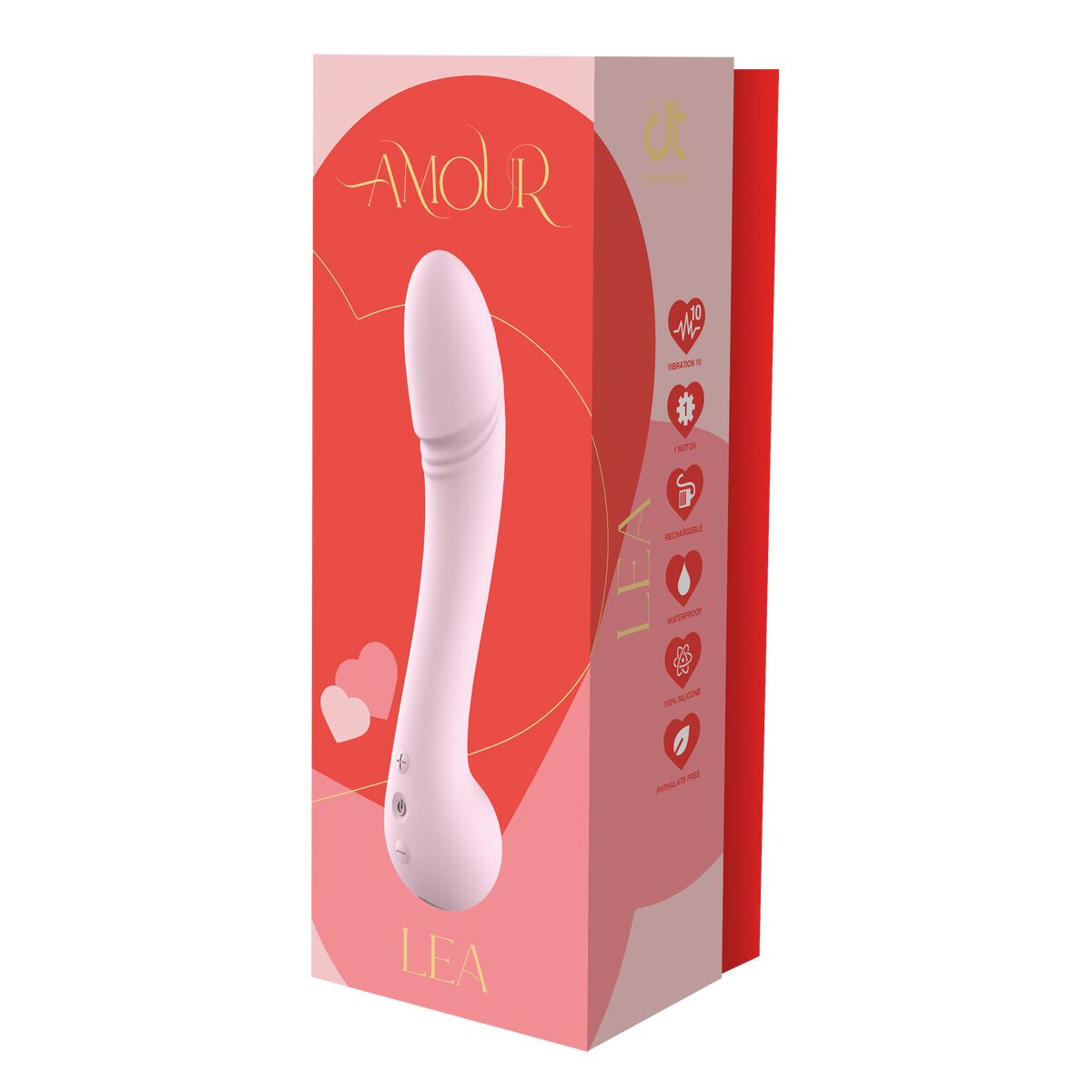 Vibrator Dream Toys Amour Flexible Rosa
